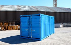 15 Foot Dry Van Shipping Container for Transportation External Dimensions 4550 x