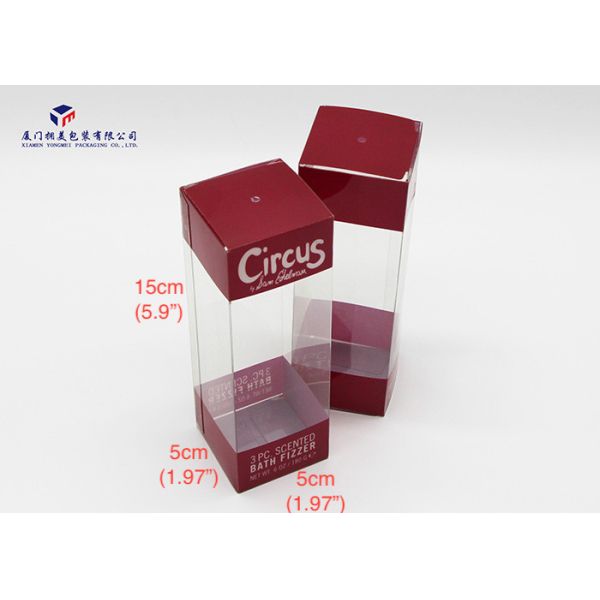 Custom Printed Plastic Boxes Offset Printing Packing Wholesale Products 5X5X15cm
