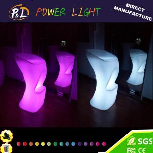 China Event Color Changing plastic bar stools on sale