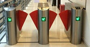 Quality ABNM-FB05 Retractable Turnstile Intelligent Flap Barrier for sale