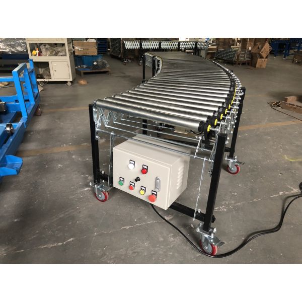 Timing Belt Flexible Powered Roller Conveyor