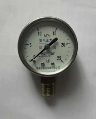 Buy 2" 50mm Oxygen Gas Cylinder Pressure Gauge Bottom Connection Test at wholesale prices
