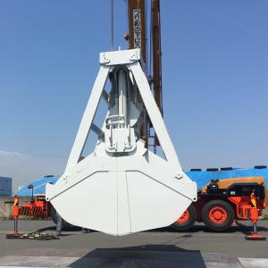 Quality Remote Control 12 CBM Port Solutions Crane Grab Bucket for sale
