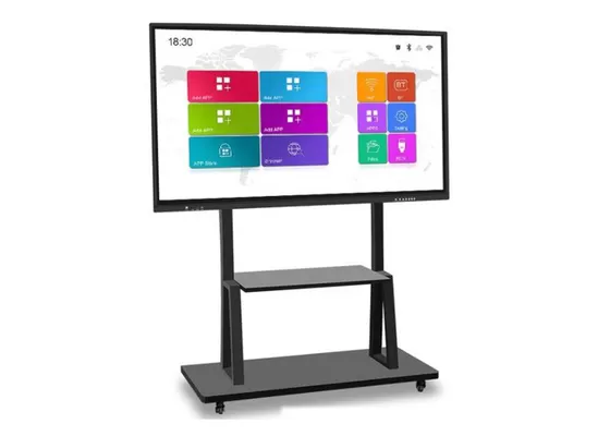 75 Inch Interactive Digital Board Touch Whiteboard 4K Flat Panel For Classroom Teaching