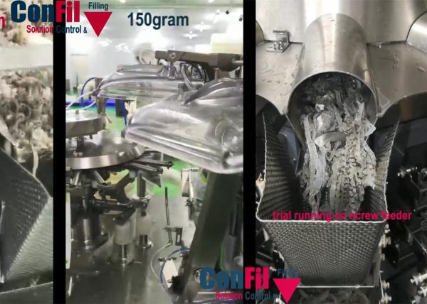 Buy Multihead Weighing Machine Multihead Weigher for Seafood Fish Skin IP65 Waterproof Filling Machine at wholesale prices