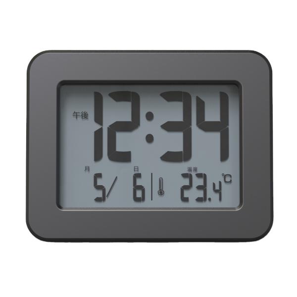 Buy Battery-Operated Multifunction LCD Alarm Clock with RC Time Sync and Temperature at wholesale prices