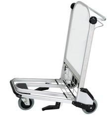 Portable 3 Wheels Smart Cart Airport , Luggage Cart Trolley For Hotel Staff, Airport Luggage Trolley