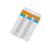 2×50 Tie Point Mini Solderless Electronics Breadboard For Arduino White Plate
