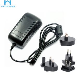 Interchangeable British Type Ac To Dc Power Supply Adapter With Long Lifespan