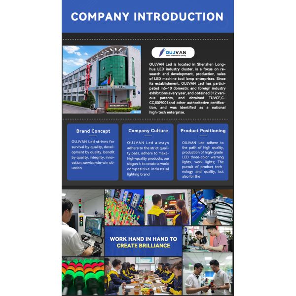 Stable Machine Tool LED Signal Warning Light For Green Glow And Anti Corrosion Protection