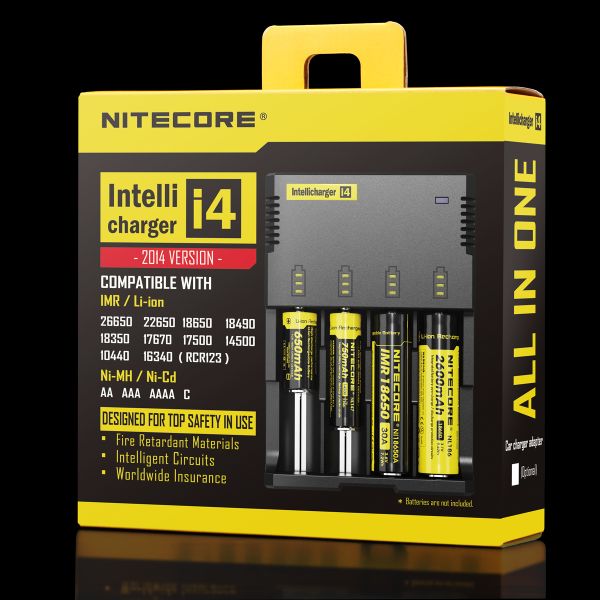 20160719234335_46077.jpg NITECORE i4 4 channels multi-functional Intellicharger Li-ion/Ni-MH/Ni-Cd Universal Battery Charger