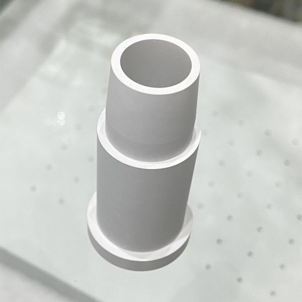 Hot Pressed White Boron Nitride Insulation Sleeve Ceramic Parts For Polycrystalline Furnace