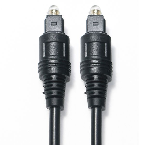 [ Factory Outlet ] Toslink Cable Digital Optical Audio Black Cable OD4.0 PVC For TV Sound Bar AV Receiver Game Console