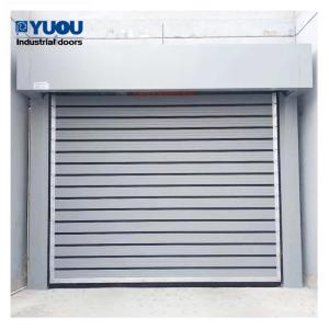 Quality Automatic Industrial Roller Shutter Doors 6m Customized Rapid Garage Doors for sale