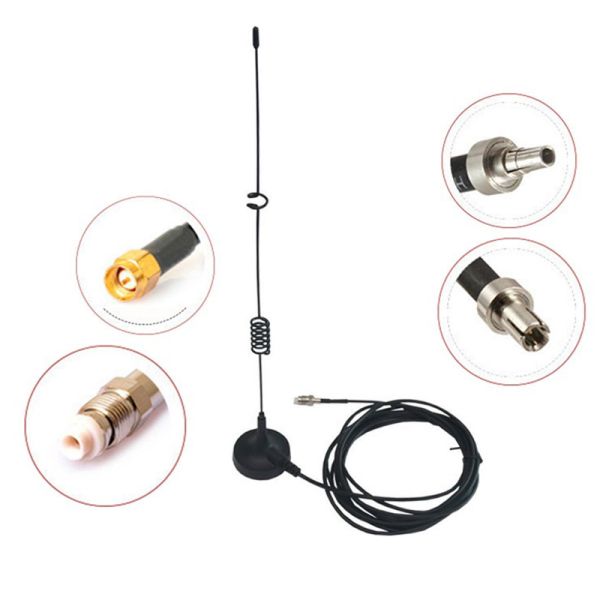 OEM 2.4G 3G 4G GSM LoRa External Magnetic Base Antenna for WiFi Router Wireless Network Card USB Adapter IP Camera