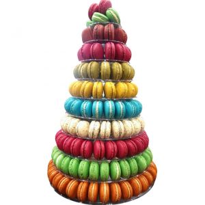 China 10-layer macarons display tower macaron tower on sale