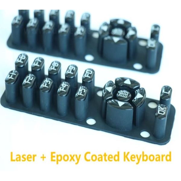 Customized Epoxy 60 Shore A Silicone Rubber Button Pad