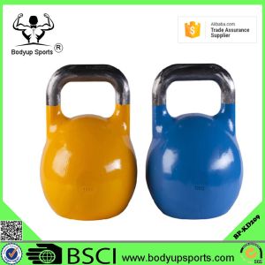 Buy cheap Steel Kettle Gym Equipment , 36 Kg Kettlebell For Sports Competition from wholesalers