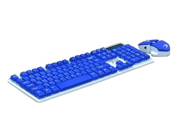 Buy Mechanical Keyboard And Mouse Blue Color , Gaming Mouse And Keyboard Wireless at wholesale prices