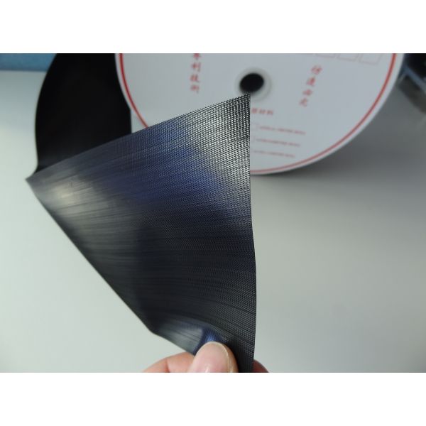 Super Thin Plastic Fastener Tape Hook Black Soft Nylon Hook And Loop Fastener Tape