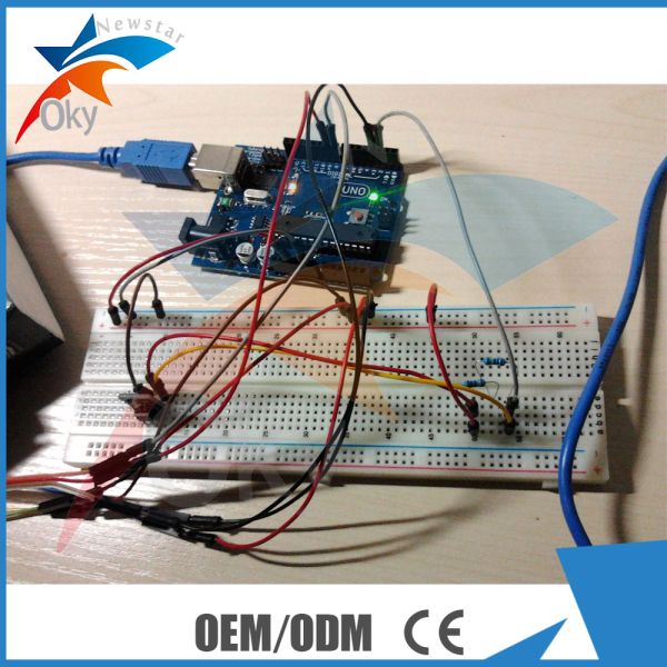 ABS 20 - 29 AWG Arduino Breadboard Kit , 830 Points Solderless PCB Breadboard