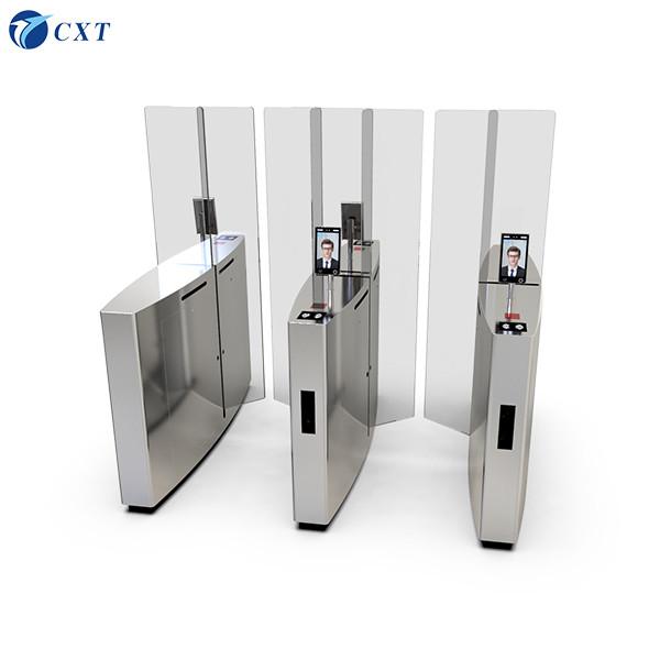 Buy High Security Glass Swing Turnstile Access Control Multifunctional 510H at wholesale prices