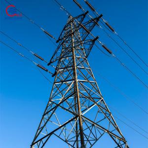 China 50m Angular Electric Transmission Tower , Q345b High Tension Wire Tower on sale