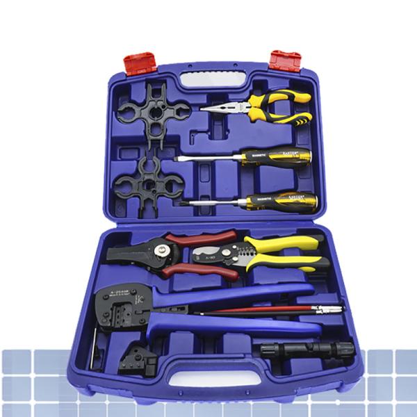 Buy Plastic Packing Handle MC4 Crimping Tool Kit For Tyco Solar Connector And Cable at wholesale prices