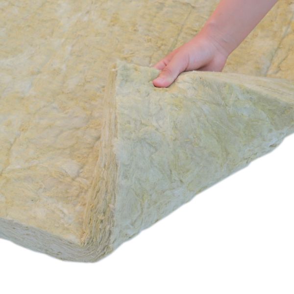 High Temperature Rock Wool Insulation Felt With Dimensional Stability And Acidity Coefficient 1.6