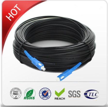 Buy SM G657A1 G657A2 Black/White Indoor Drop Cable LSZH Jacket Long Service Life at wholesale prices