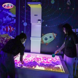 Durable Laser AR Sandbox Teaching Geography Interactive Projection Sandbox