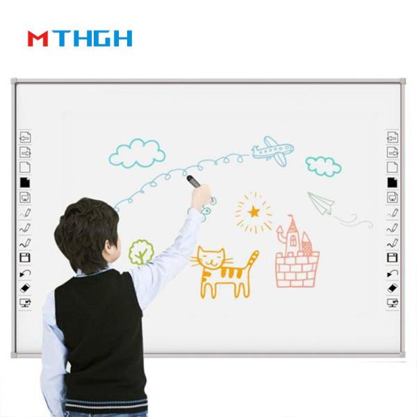 86 Inch Tempered Glass Smart Whiteboard With WiFi Bluetooth USB Connectivity For School Supermarket