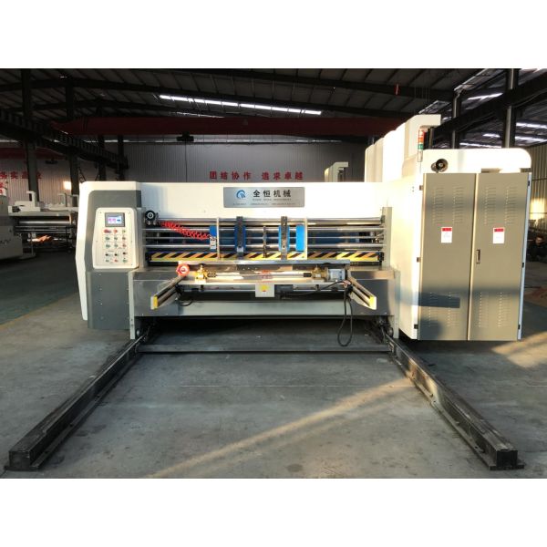 Three Color Printing Die Cutting Machine Automatic Leader Edger Feeder