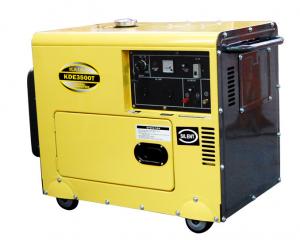 Quality Weatherproof Small Diesel Generators Low Fuel Consumption With Air Cooled Petrol Engines for sale