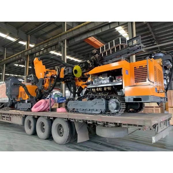 Rotary DTH Drilling Machine