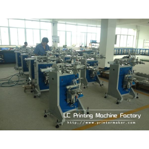 Pneumatic Cylindrical Screen Printer