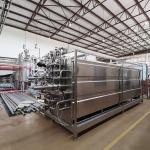 Dairy Milk UHT Sterilizer Machine Milk Processing Line Low Consumption