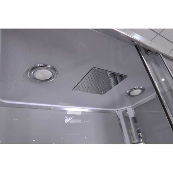 Tempered Glass Rectangular Shower Cabins , Sliding Door Shower Cubicles