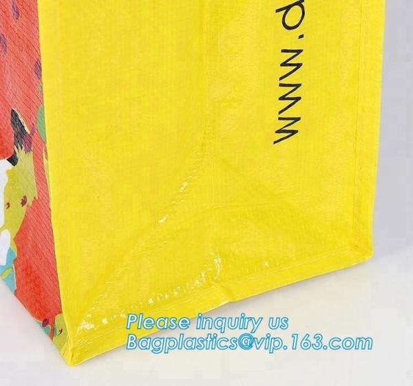 Christmas promotion customized laminated pp woven shopping bag,Customized logo laminated pp woven shopping bag, bagease