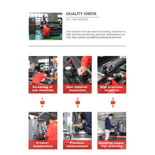 1.27 X2.54m CNC Router Cutting Machine