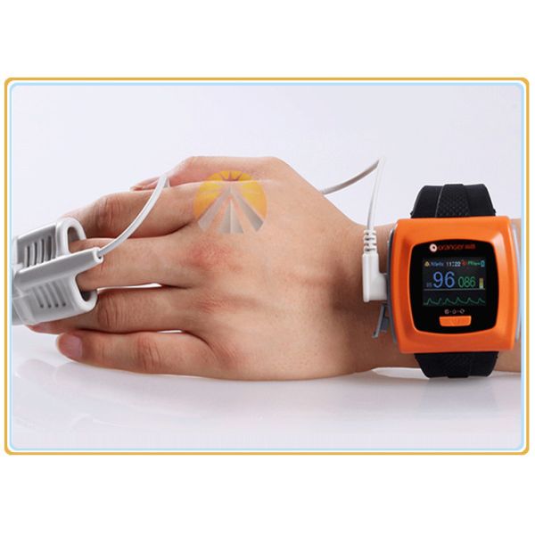 Mini USB Reusable Spo2 Sensor For CMS50F Wrist Pulse Oximeter Silicone Soft Tip