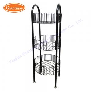 Quality Metal Shelf Retail Display Rack Store Toy Stand With Bins for sale