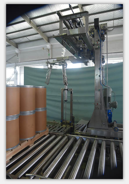 380V 3.5KW PLC Coordinate Automatic Palletizer Machine