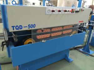 China Low Noise Wire Extruder Machine With PLC Touch Screen Controller on sale