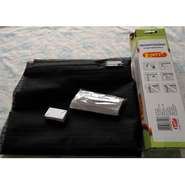 Easy Fix Adjustable Door Mosquito Net Durable Magnetic Polyester Screen Door
