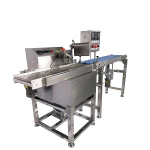 Quality Automatic Chocolate Tempering Machine With Enrobing Table for sale
