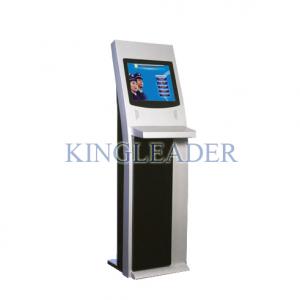 Multimedia SAW Touch Screen Kiosk , Coffee Shop Digital Internet Kiosks