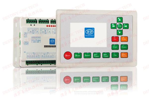 Buy Laser engraving&cutting machine control system newest RDC6442S CO2 laser control system 4 axis laser control card &panel at wholesale prices