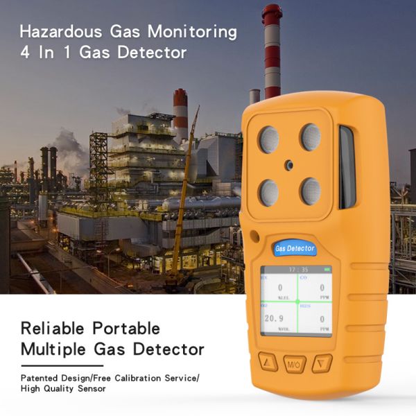 Portable 4 in 1 ES30A with CE|FCC approval for Flammable|Toxic gas leak test used in coal mine