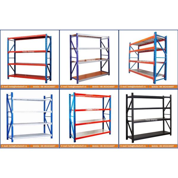 2' Wide Heavy Duty Rack Standard Adjustable Pallet Racking System